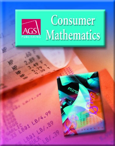 Consumer Mathematics Harmeyer, Kathleen M.