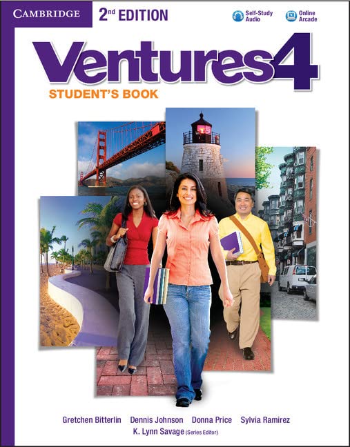 Ventures Level 4 Student\''s Book with Audio CD Bitterlin, Gretchen; Johnson, Dennis; Price, Donna; Ramirez, Sylvia and Savage, K. Lynn