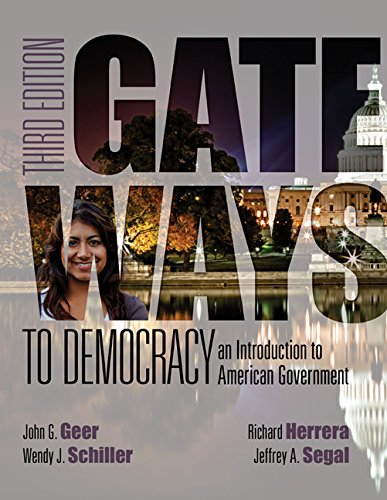 Gateways to Democracy: an Introduction to American Government — ISBN 9781285869766