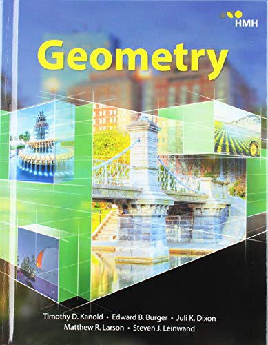 Student Edition Hardcover Geometry (AGA) [Hardcover] Houghton Mifflin Harcourt