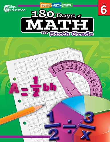 180 Days�: Math for Sixth Grade: Practice, Assess, Diagnose [Paperback] Smith, Jodene Lynn and Smith, Jodene