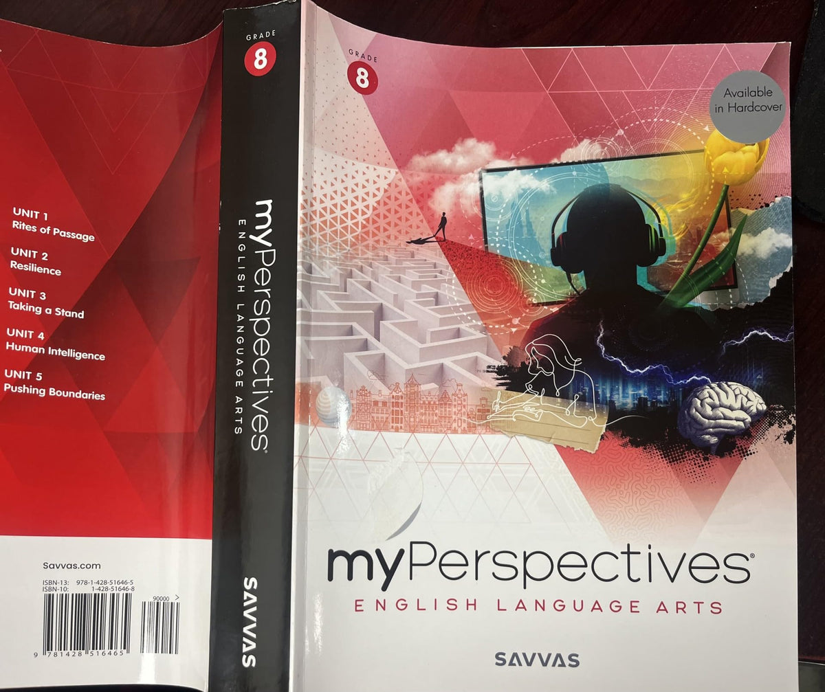myPerspectives Consumable Student Edition Grade 8 — ISBN 9781428516465