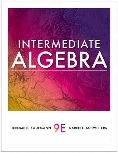 Intermediate Algebra (Available 2011 Titles Enhanced Web Assign) — ISBN 9781439049006