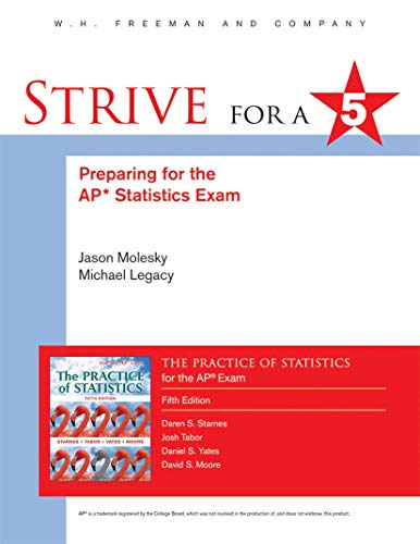 Strive for 5: Preparing for the AP Statistics Examination to The Practice of Statistics