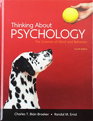Thinking About Psychology, High School Version — ISBN 9781464186547