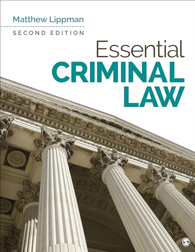 Essential Criminal Law Lippman, Matthew