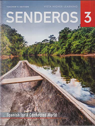 Senderos 2018 Level 3 Teachers Edition — ISBN 9781680051957