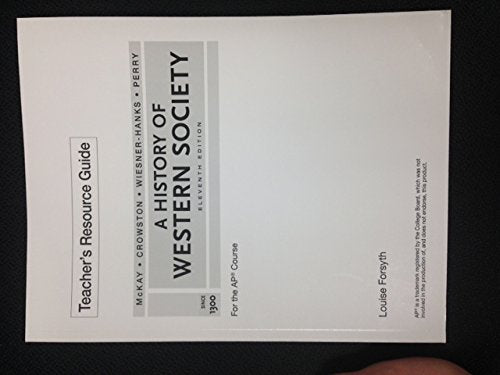 Teacher's Resource Guide - A History of Western Society for AP