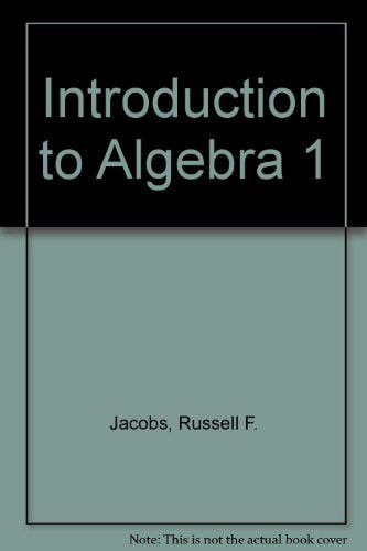 Holt Introductory Algebra 1, Teacher's Edition — ISBN 9780030769818