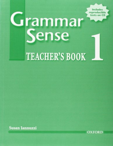 Grammar Sense 1 Teacher's Book with Tests CD — ISBN 9780194397025