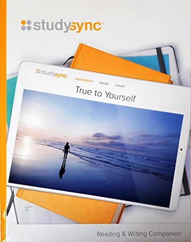 StudySync, True to Yourself, Reading & Writing Companion, c.2019, 9781944695781, 1944695788 — ISBN 9781944695781
