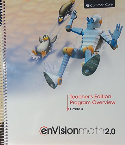 enVisionmath2.0 - 2016 Common Core Teacher's Edition Program Overview Grade 3 — ISBN 9780328827930