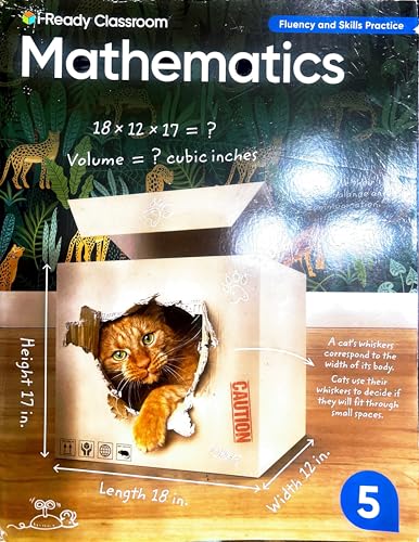 i-Ready Classroom, Mathematics,Grade 5, Fluency and Skills Practice — ISBN 9781728062075