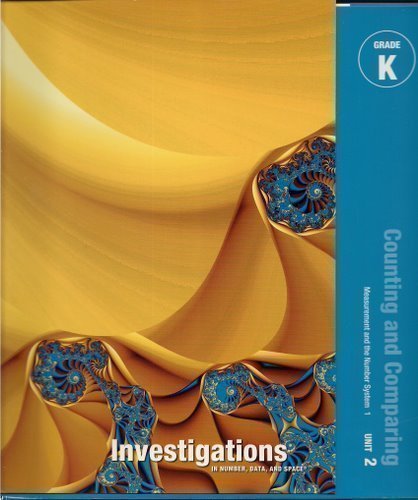 Counting and Comparing: Measurement and the Number System 1, Unit 2, Grade K, Teacher's Guide — ISBN 9780328237210