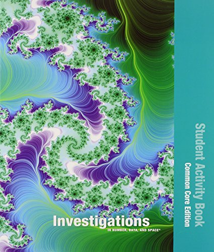 Investigations: Common Core Student Activity Book, Grade 1 — ISBN 9780328697526