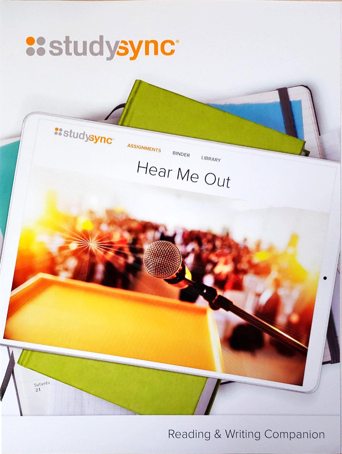 StudySync, Hear Me Out, Reading & Writing Companion, c.2019, 9781944695880, 1944695885 — ISBN 9781944695880
