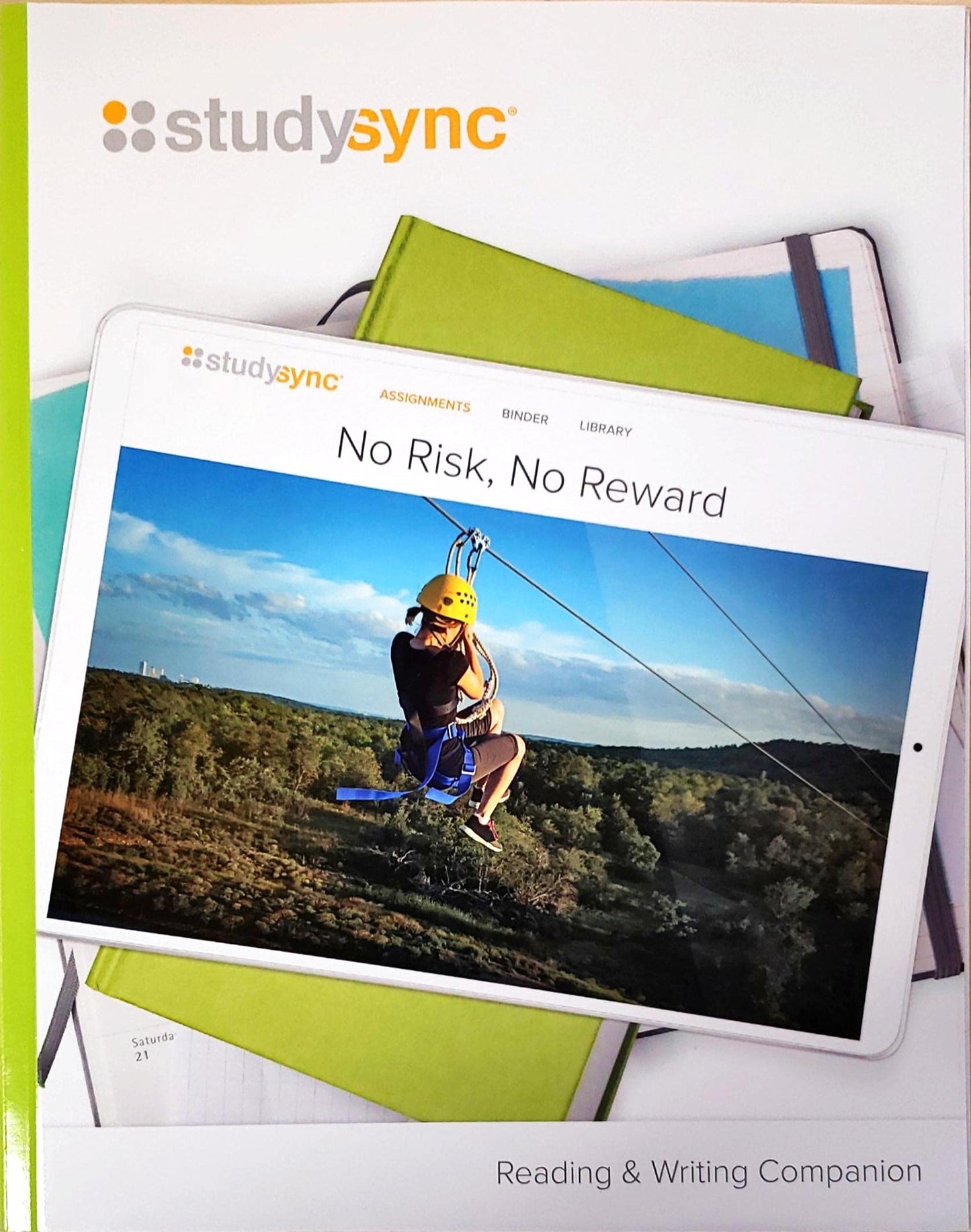 StudySync, No Risk No Reward, Reading & Writing Companion, c.2019, 9781944695873, 1944695877 — ISBN 9781944695873