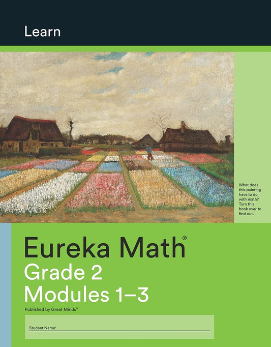 Eureka Math: Learn workbook Grade 2, Modules 1-3 — ISBN 9781640540552