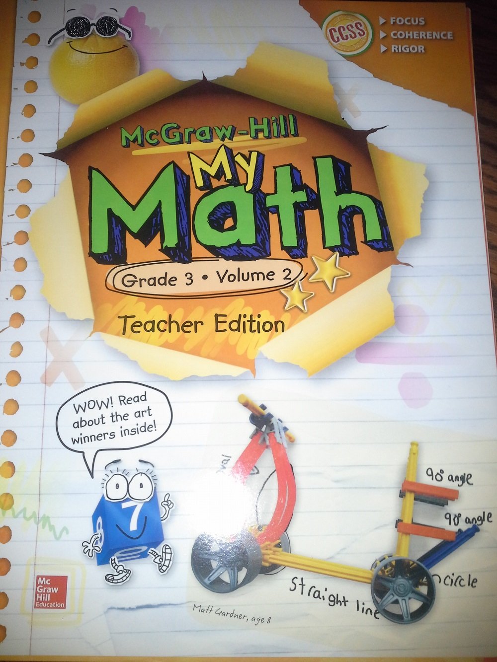 "My Math" Grade 3 Volume 2 Teacher's Edition