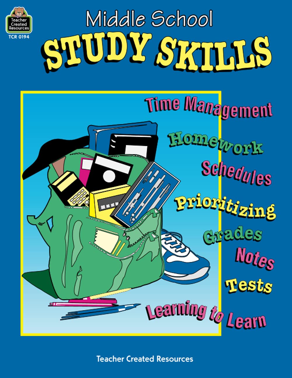 Middle School Study Skills — ISBN 9781557341945
