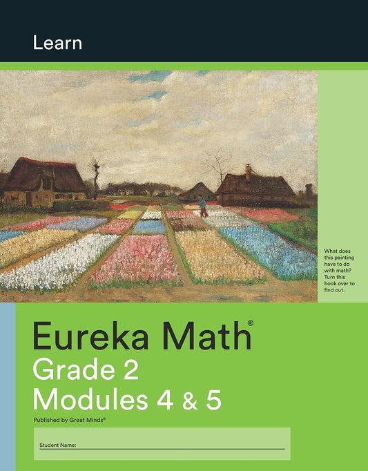 Eureka Math, Learn, Grade 2 Modules 4 & 5, c. 2015 9781640540569, 1640540563 — ISBN 9781640540569