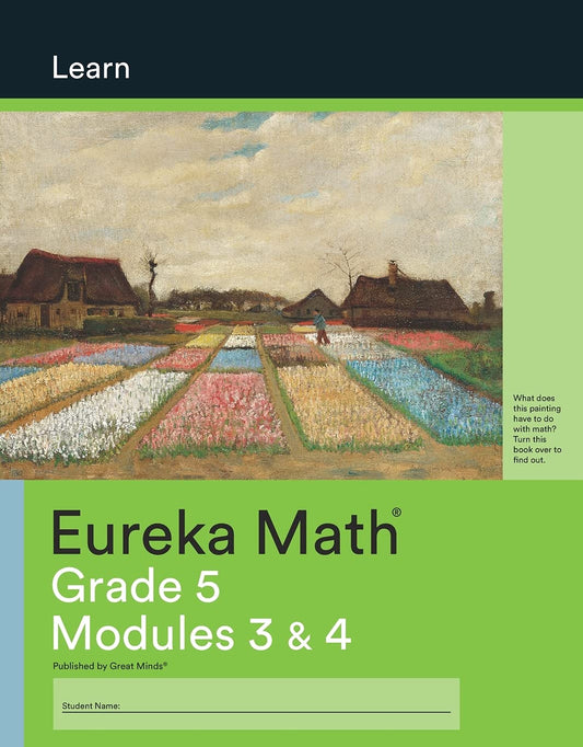 Eureka Math Grade 5 Modules 3 & 4 — ISBN 9781640540729