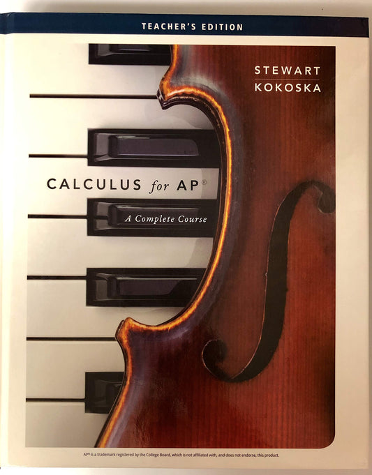 Calculus for AP: A Complete Course. Teacher's Edition — ISBN 9781337282772