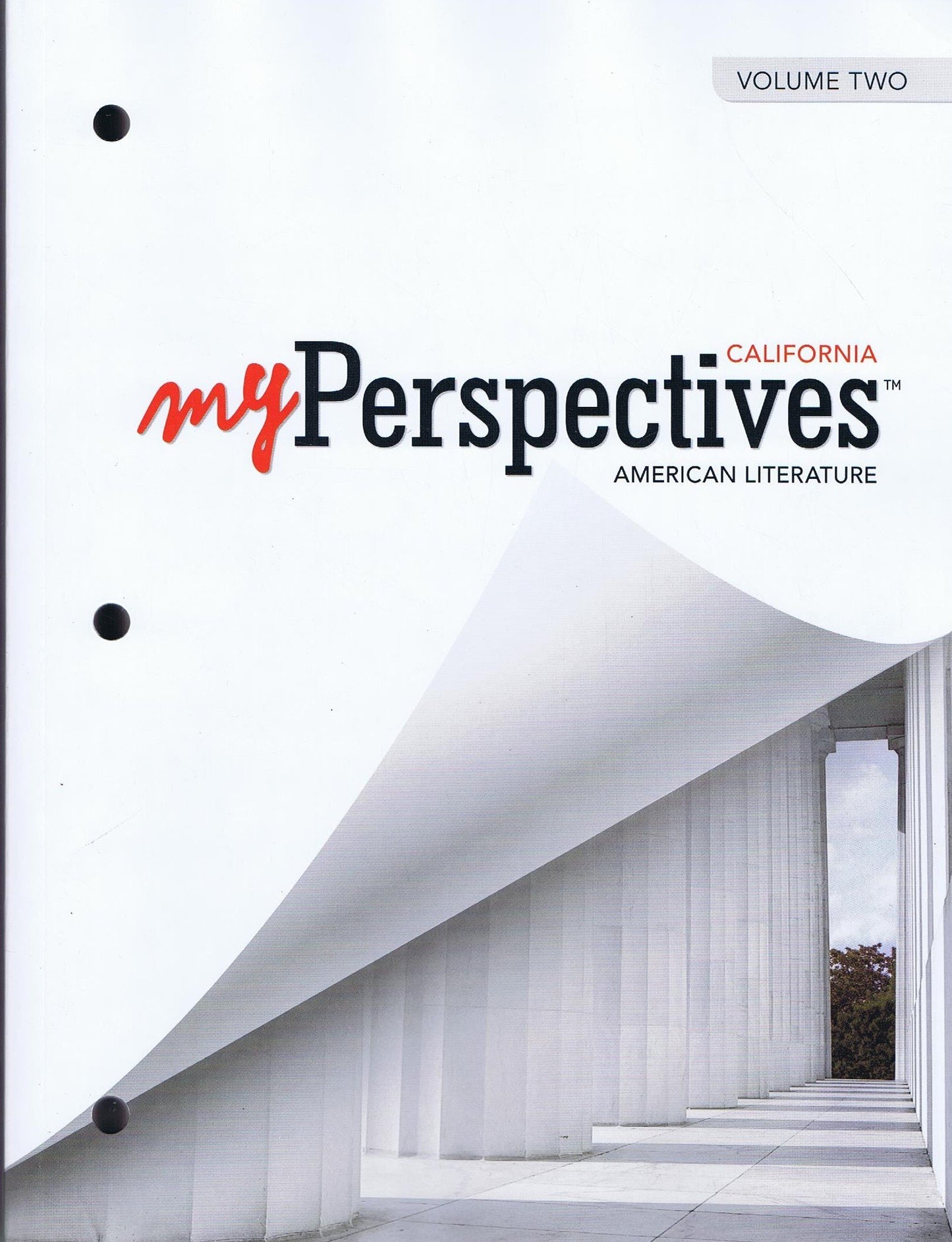 My Perspective California American Literature Grade 11 Volume 2 — ISBN 9780133339628