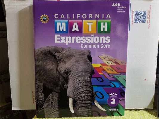 Student Activity Book (softcover), Volume 2 Grade 3 2015 (Houghton Mifflin Ha...