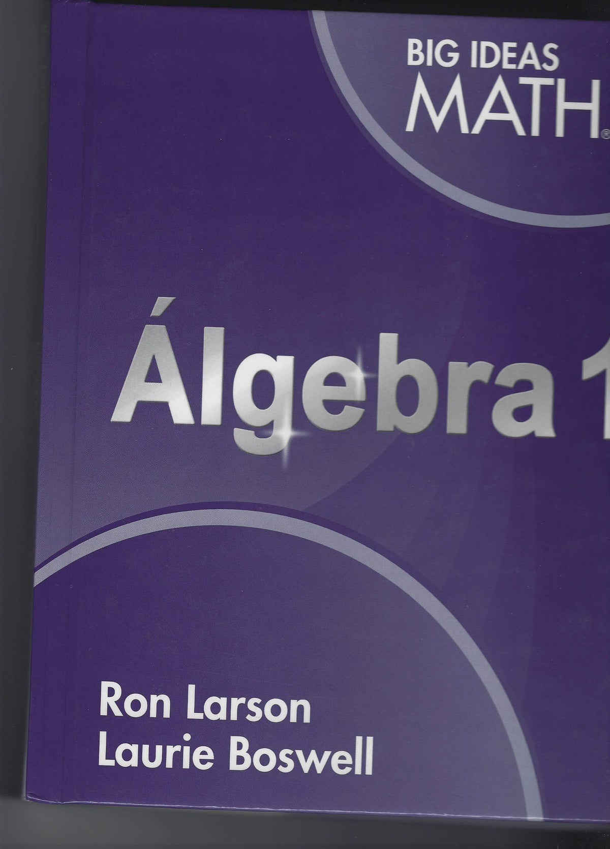 BIG IDEAS MATH Algebra 1: Spanish Common Core Student Edition 2014 (Spanish Edition) — ISBN 9781608409471
