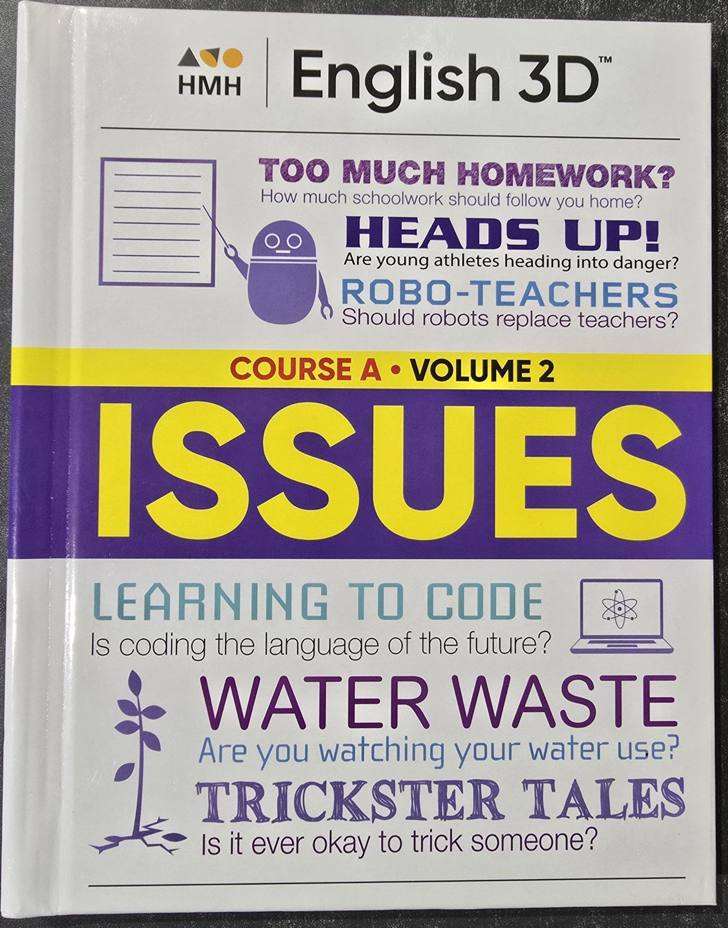 Course A Volume 2 Issues Book (English 3D Vrs1) — ISBN 9780358609506