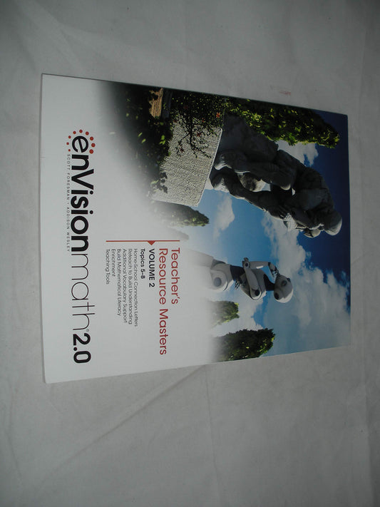 enVisionmath 2.0 Topics 5-8 (Volume 2) (Grade 8) Teacher's Resource Masters — ISBN 9780328881109
