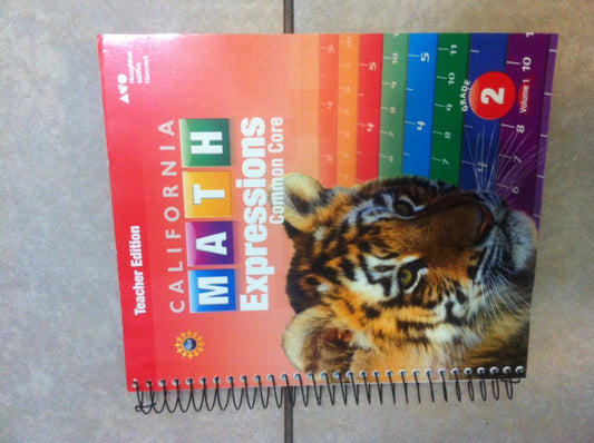 Teacher Edition, Volume 1 Grade 2 2015 (Houghton Mifflin Harcourt Math Expressions)