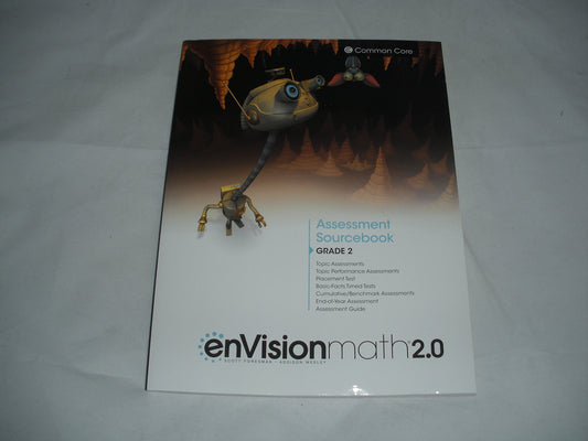 enVision Math 2.0 Assessment Sourcebook Grade 2 — ISBN 9780328843770