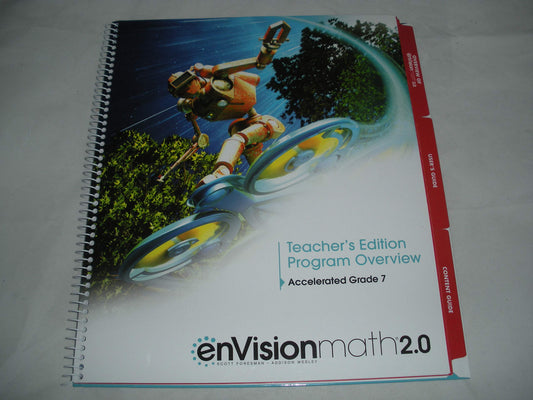 Pearson enVision Math 2.0, Accelerated (Grade 7) Teacher's Edition Program Overview A7 — ISBN 9780328950867