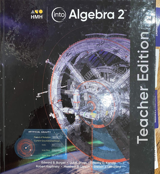 Teacher Edition 2020 (Into Algebra 2)