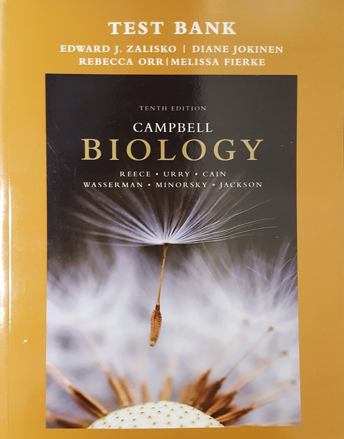 Test Bank for Campbell Biology, 9780321823717, 0321823710, 2014 — ISBN 9780321823717