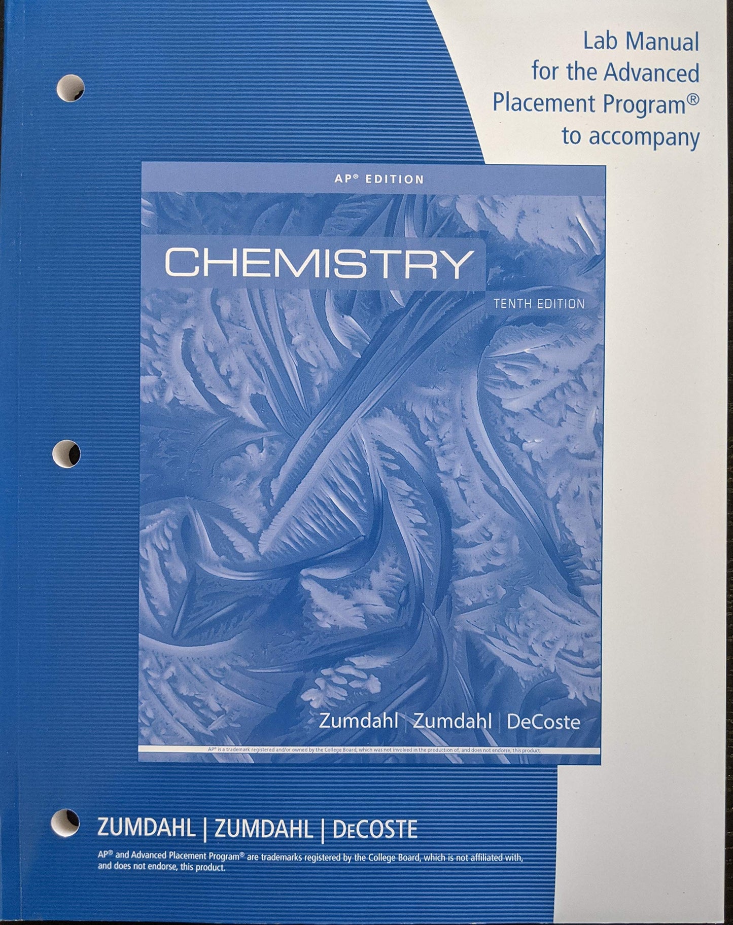 Chemistry (AP Edition), AP Lab Manual, c. 2018, 9781305957466, 1305957466