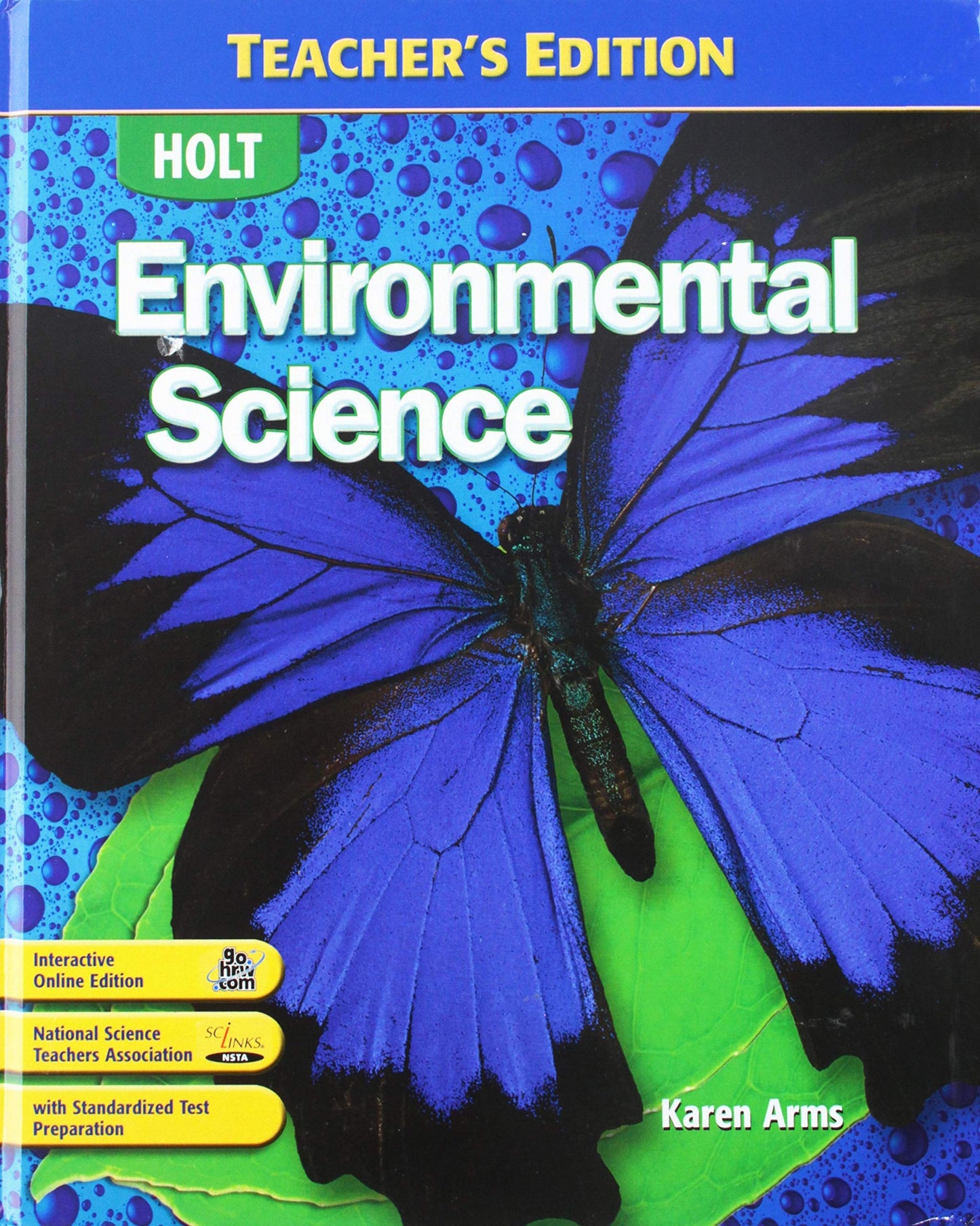 Environmental Science, Teacher's Edition