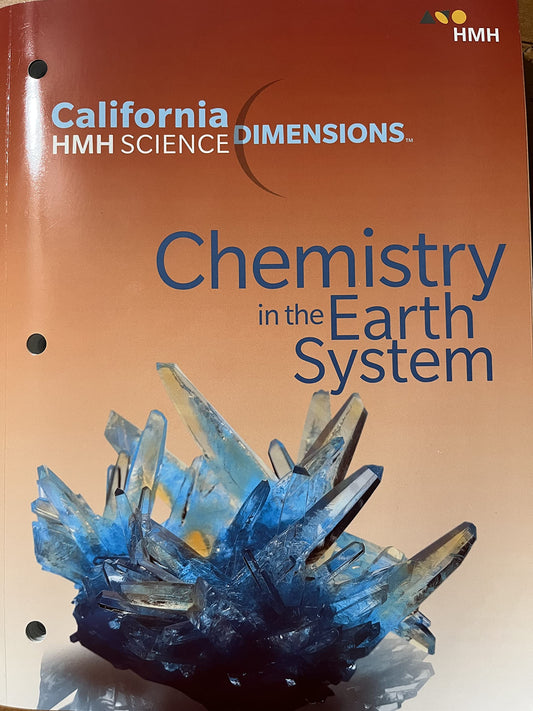 Student Edition 2020 (Chemistry in the Earth System)