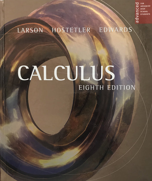 Calculus With Analytic Geometry — ISBN 9780618503001