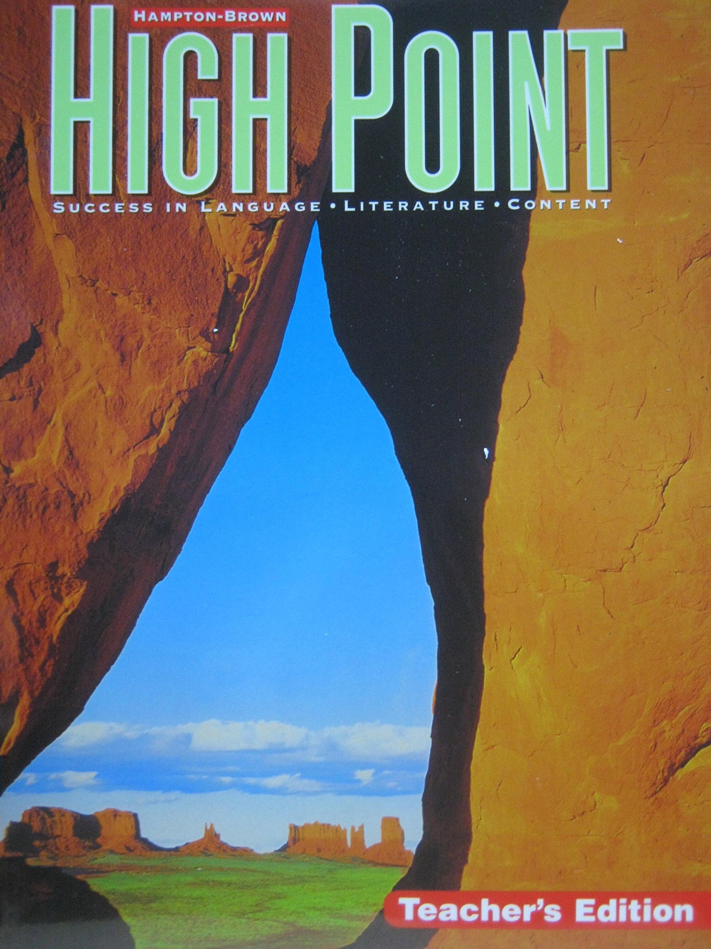High Point Level B Teacher's Edition