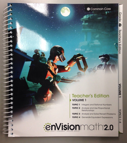 enVision math 2.0 - Grade 7 - Teacher's Edition - Volume One — ISBN 9780328880911