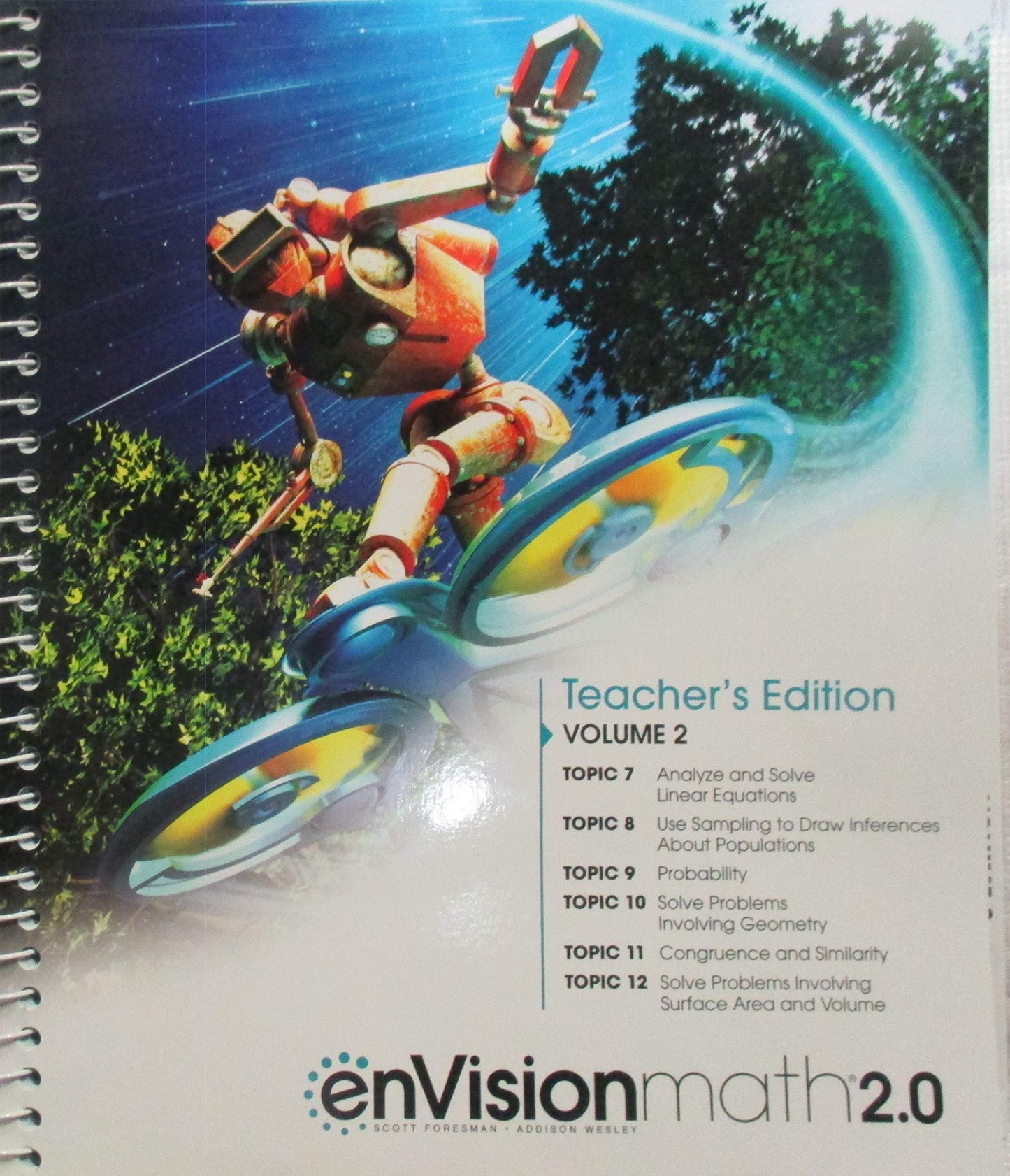 enVision Math 2.0, Teacher's Edition, Volume 2: Accelerated Grade 7