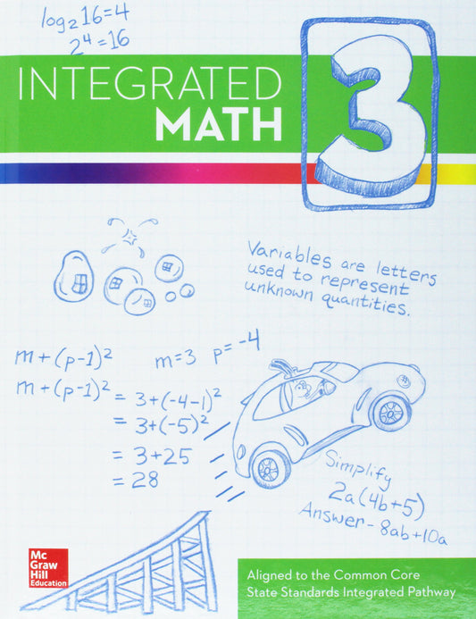 Integrated Math, Course 3, Student Edition — ISBN 9780076638529