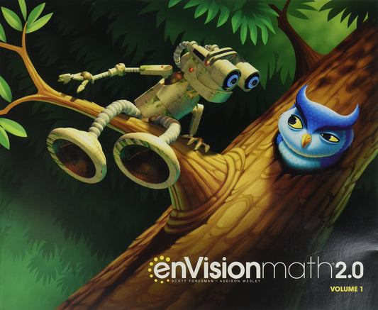 Envision Math 2017 Student Edition Grade 1 Volume 1 — ISBN 9780328887088