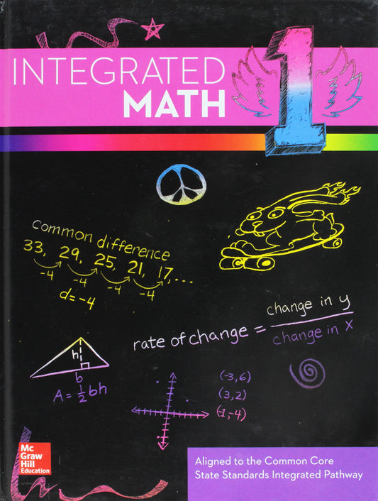Integrated Math, Course 1, Student Edition — ISBN 9780076638581