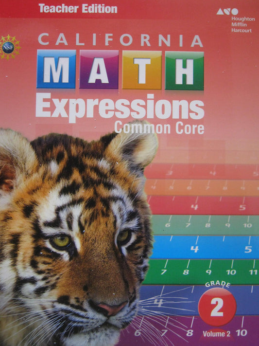 Teacher Edition, Volume 2 Grade 2 2015 (Houghton Mifflin Harcourt Math Expressions)