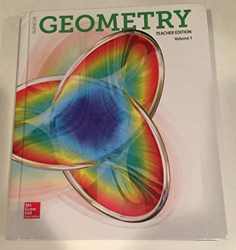 Glencoe Geometry Teacher Edition Vol 1 — ISBN 9780078984907