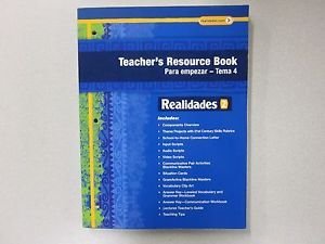 Realidades 2 Teacher's Resource Book — ISBN 9780133203769